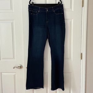 Lane Bryant Indigo Elastic Waistband jeans - size 18